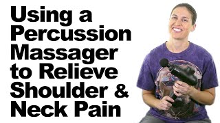 How to Use a Percussion Massage Gun for Shoulder amp Neck Pain Relief [upl. by Stephens]