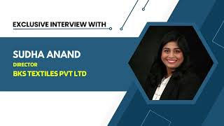 HEIMTEXTIL 2023  Interview with Dr Sudha Anand Director BKS Textiles [upl. by Spratt]