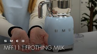 How to Froth Hot amp Cold Milk  MFF01 amp MFF11 [upl. by Edi]