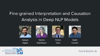 NAACL 2021 Tutorial Finegrained Interpretation and Causation Analysis in Deep NLP Models [upl. by Harlamert]