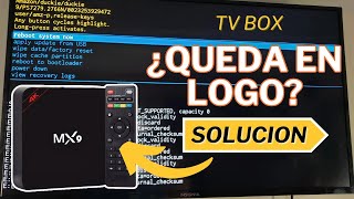 SOLUCION TV BOX Se Queda en Logo Identifica el Problema [upl. by Towill849]