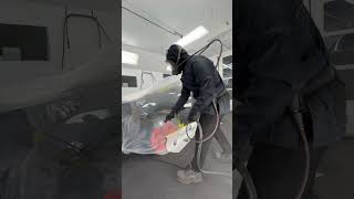 AUTOBODY SPRAYING SOFT SEALER EDGE [upl. by Des]