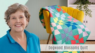 How to Make a Dogwood Blossoms Quilt  Free Project Tutorial [upl. by Peednas141]