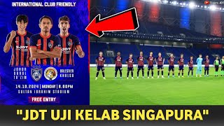 🔴info live JDT vs Balestier Khalsa🔥Aksi Persahabatan Antarabangsa di stadium sultan Ibrahim [upl. by Aerdnaek454]