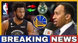 THIS WAS NOT EXPECTED ANDREW WIGGINS CONFIRMS TRADE FOR BUCKS GOLDEN STATE WARRIORS NEWS TODAY [upl. by Gittle]