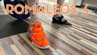 NIKE ROMALEOS 4 vs REEBOK LEGACY ✦ TEST ✦ HEXXEE Socks ✦ 4K [upl. by Seen]