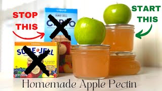 How to Make Your Own Pectin  How to Extract Pectin from Apples for Jam  Homemade Pectin Recipe [upl. by Malamud]