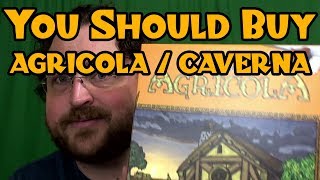 AGRICOLA amp CAVERNA  Why You Should Buy a Boardgame in 5 Minutes [upl. by Gnus]