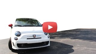 2015 Fiat 500C Abarth Review  Chicago News Test Drive [upl. by Cilla]