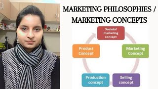 Marketing Philosophies  Marketing Concepts Marketing  Part2  Commerce [upl. by Enael]