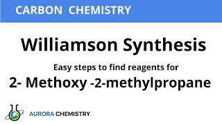 Williamson synthesis  Preparation of 2Methoxy2methylpropane [upl. by Skeie]