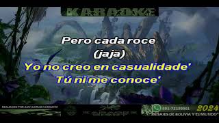 CASUALIDAD  SOFIA REYES Y PEDRO CAPO KAROKE COVER [upl. by Trevah]