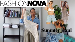 Fashion Nova Summer Haul [upl. by Misaq]