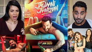 Jawaani Jaaneman – Official Trailer REACTION  Saif Ali Khan Tabu Alaya F  31st Jan 2020 [upl. by Yelhsa]