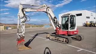 TAKEUCHI TB 180 FR Excavator [upl. by Ainafetse482]