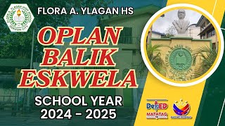 FAYHS Oplan Balik Eskwela 2024 [upl. by Aiynot419]