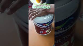 DULUX VELVET TOUCH PEARL GLOW SUPER LUXURY EMULSION PAINT SHADE  COTTON BLOSSOM DULUXPAINT [upl. by Mauricio810]