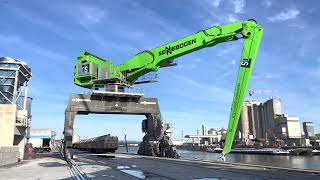 Sennebogen 895E Hybrid the Worlds largest material handler [upl. by Henning]