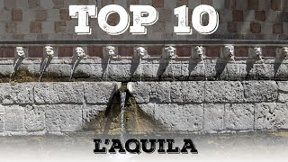 Top 10 cosa vedere a lAquila [upl. by Ardnaxela]