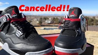 Air Jordan 4 “Bred Reimagined” Review  Lace Swap [upl. by Nahgeam]