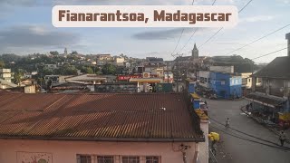 Fianarantsoa Madagascar  Driving amp Walking around [upl. by Dumas592]