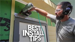 How To Set An Exterior Door  Start to Finish [upl. by Relyk]