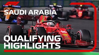 Qualifying Highlights  2021 Saudi Arabian Grand Prix [upl. by Hcir]