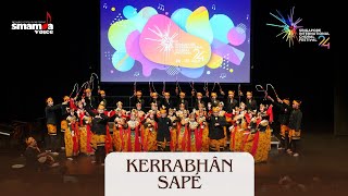 SMAMDA VOICE  Keraben Sape Arr Juliarto Joedi W  Singapore International Choral Festival 2024 [upl. by Atekan]