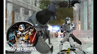 Starwars Battlefront 2 Muunilist Assault Durge vs Obiwan Clonewars Extented Era 30 mod [upl. by Aerdnna499]