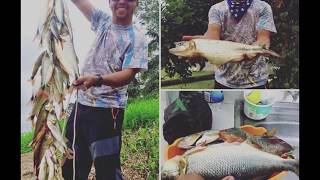 🐟 Pesca de sabaletas en la represa Daule Peripa Ecuador con Kayak 2018 [upl. by Bigg]