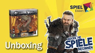 Unboxing SIMILO Jurassic World  Essen Spiel 2024 [upl. by Honan]