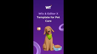 Pet Care Wix amp Editor X Template  Wixthemestore x Flowfreak [upl. by Anitselec]