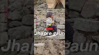 PIKEY PEAK BASE CAMP  JHAPRE GAUN  cute kidoo trekking pikey mountains [upl. by Freya]