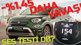 500X Tam Kararında  Fiat 500X 16 Multijet StartampStop DCT 120Hp 0100  0150 Hızlanma Testi [upl. by Bernadette]