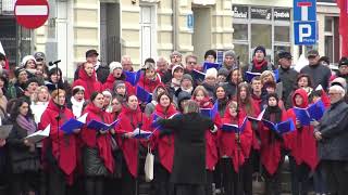 Gaude Mater Polonia podczas obchódów w Koszalinie [upl. by Teews103]