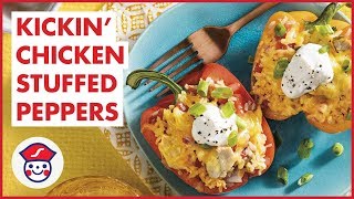 Kickin Chicken Stuffed Peppers  Schnucks [upl. by Hanny]