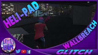 GTA 5 HELIPAD WALLBREACH GOD MODE GLITCH XboxOnePS4PC  Lunar Berry [upl. by Osmond]