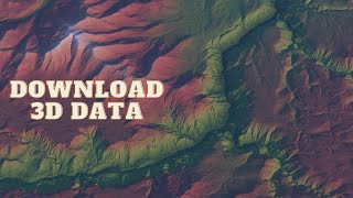 Tutorial How to download and preview High Resolution US Height Data [upl. by Inoy]