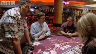 Louis Theroux plays Blackjack Gambling in Las Vegas  BBC [upl. by Cirilla]