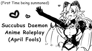 First Time Succubus Daemon x Male Listener Anime Roleplay ASMR April Fools [upl. by Savanna]