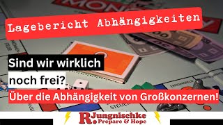 In allen Lebensbereichen sind wir von den Großkonzernen abhängig damit müssen wir umgehen [upl. by Hayikat]