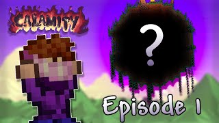 Finding the Planetoids Lets Play Terraria Calamity Part 1 [upl. by Langston]