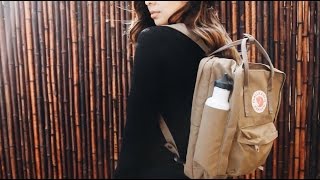 Fjallraven Kanken 15quot Laptop Backpack Review  My Travel Bag [upl. by Henni]