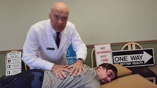 Chiropractic Adjustment for Maximum PAIN RELIEF No Crack chiropractor [upl. by Ennalorac]