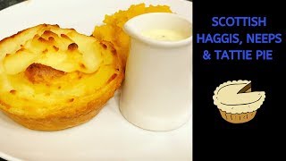 Scottish Haggis Neeps amp Tattie pie  Recipe  Burns supper [upl. by Luna]