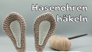 Hasenohren Häkelanleitung  Amigurumi Baukasten [upl. by Wrand655]