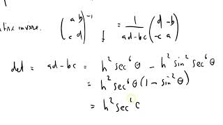 GRSS 028 evaluating the contravariant metric tensor in h theta space [upl. by Jenni]