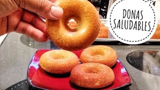 RECETA FACIL DONAS CON HARINA DE ALMENDRAS [upl. by Eiramnwad]