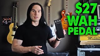 The Cheapest Wah Pedal You Can Buy  Demo  Review [upl. by Ahselrak456]