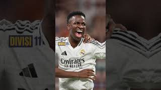 Madrid Vs Osasuna Vinicius Hattrick El Real Menang Telak 40 beritabola [upl. by Chapell]